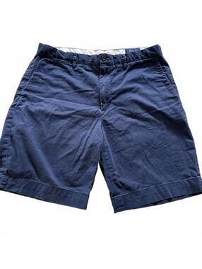POLO RALPH LAUREN Navy Men's Size 34 Stretch Classic Fit Chino Shorts Preppy